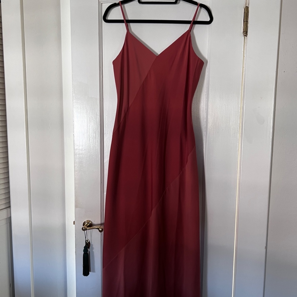 NWOT Hatch Maternity Pink Slip Dress, sz M or 6/8